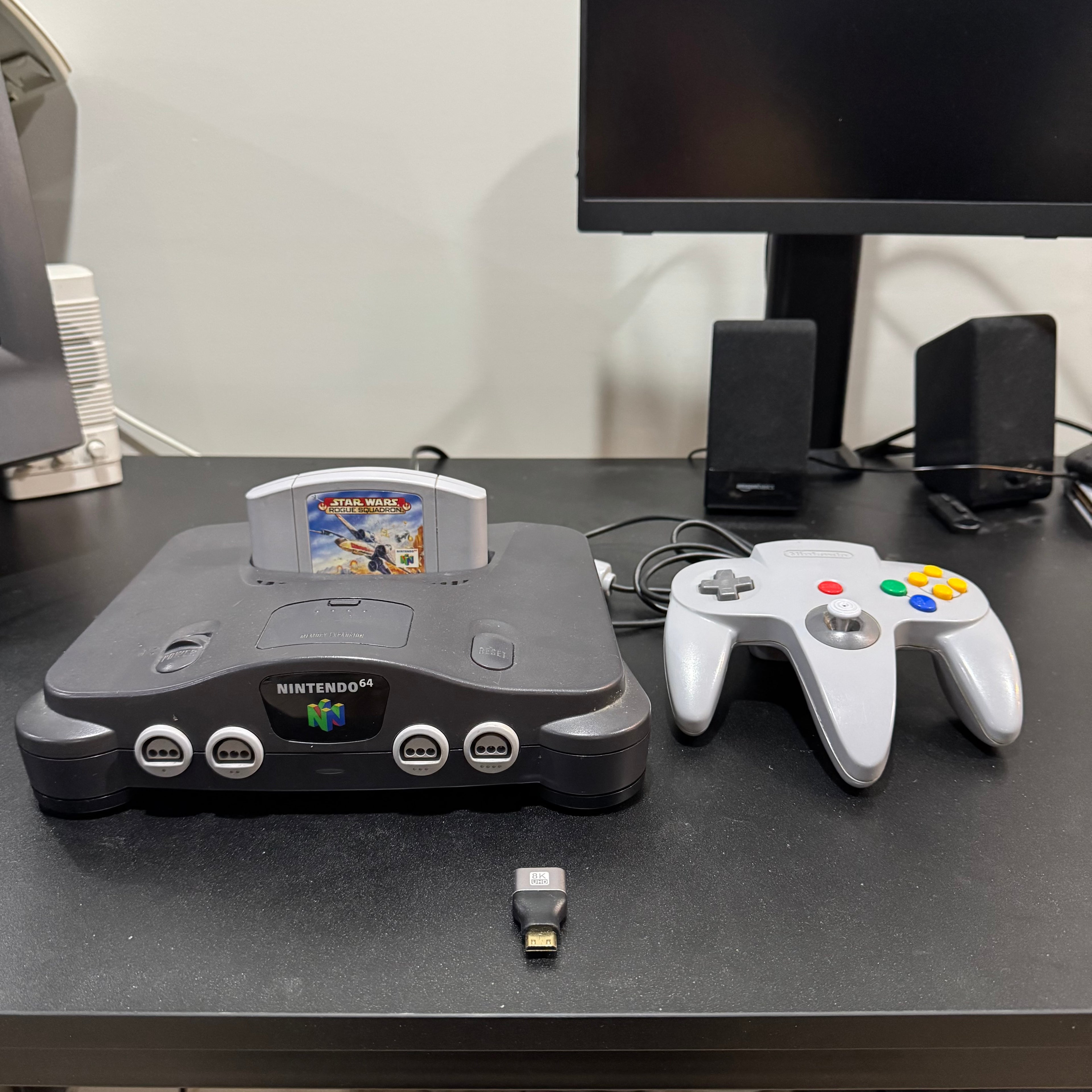 Retro GEM HDMI Region Free N64 + Controller + rouge squadron