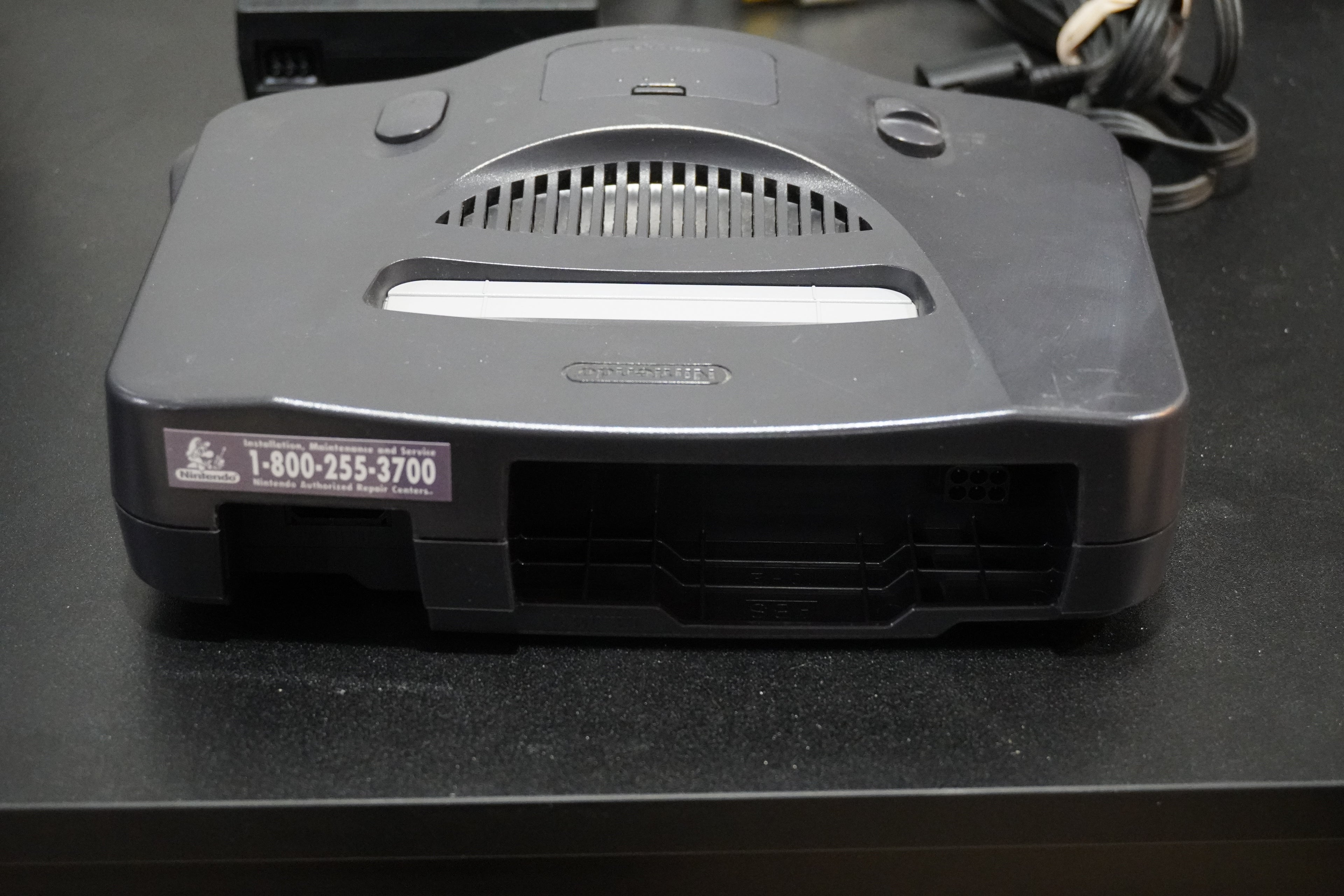 Nintendo 64 (Region Free) w/ Cables + Blue Controller