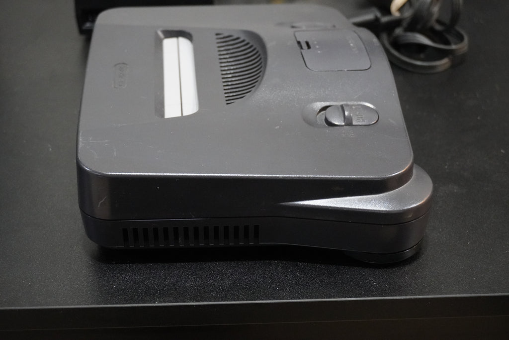 Nintendo 64 (Region Free) w/ Cables + Blue Controller