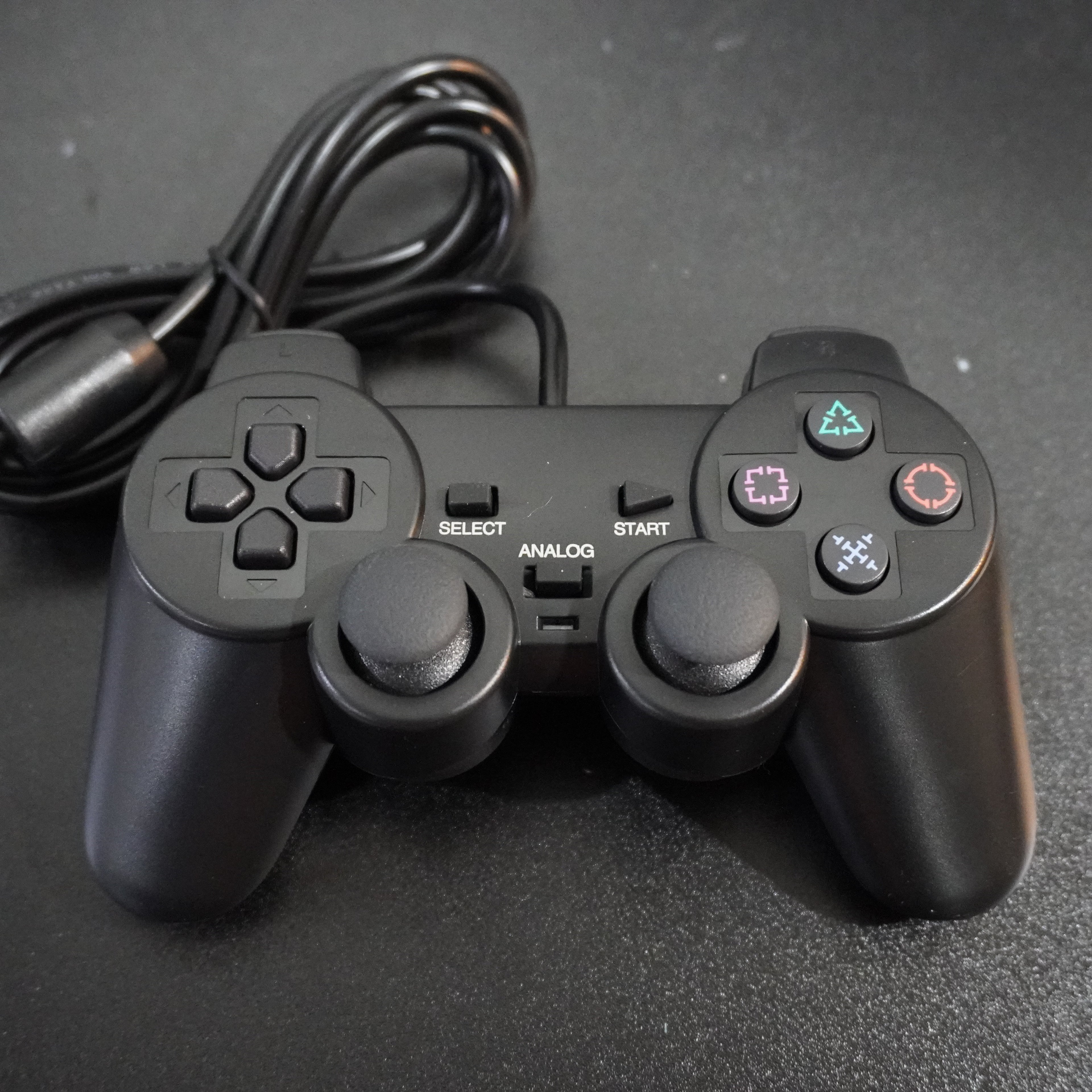 PS2 Slim + 3rd Party Controller + 8mb Memory + AV/Power Cables